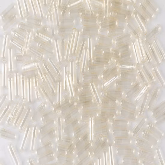 Various Size Transparent Empty Capsule HPMC Health Capsule Shell Gelatin Capsule