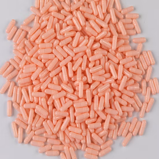 Transparente leere Kapsel HPMC Health Capsule Shell Gelatinekapsel in verschiedenen Größen